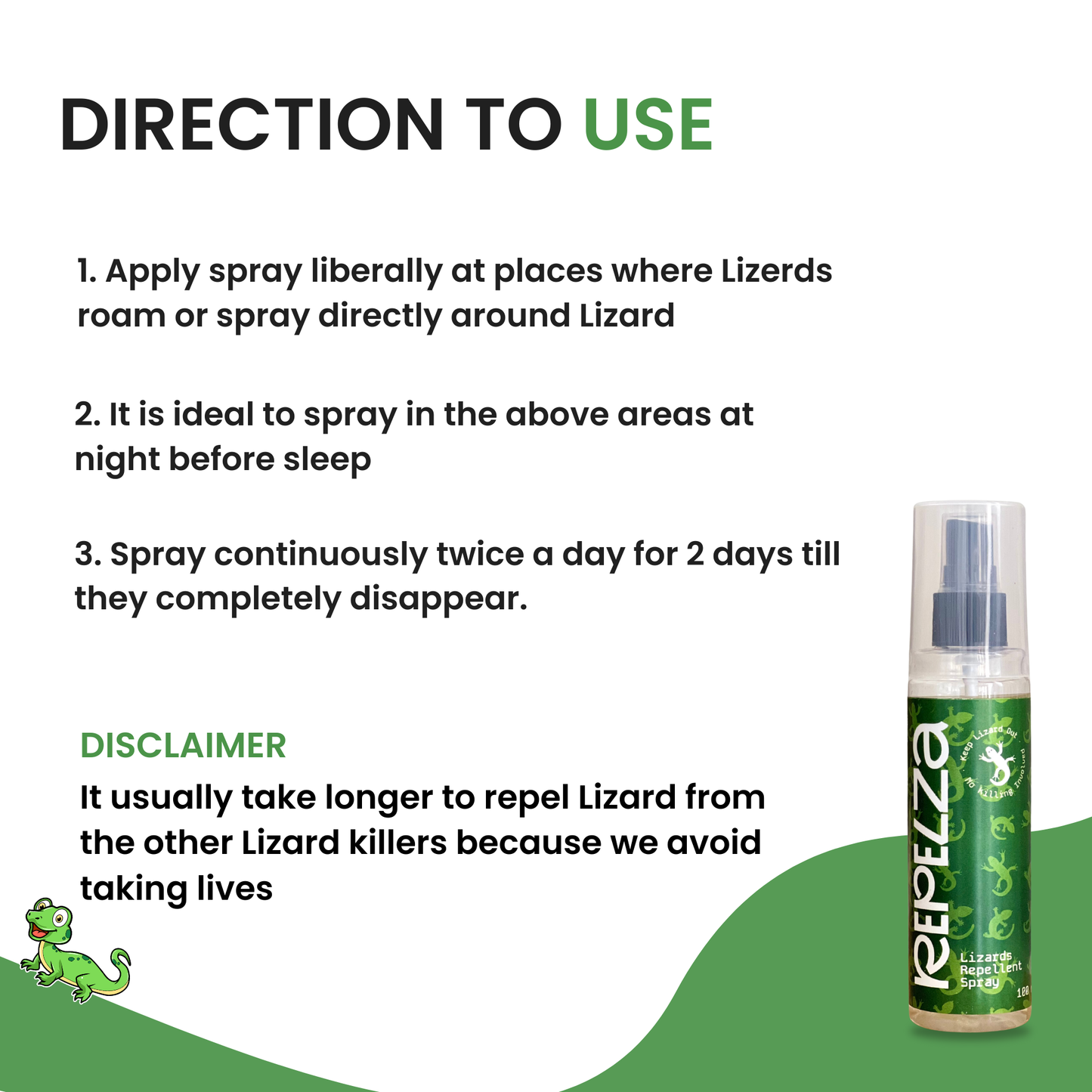 Lizard repellent